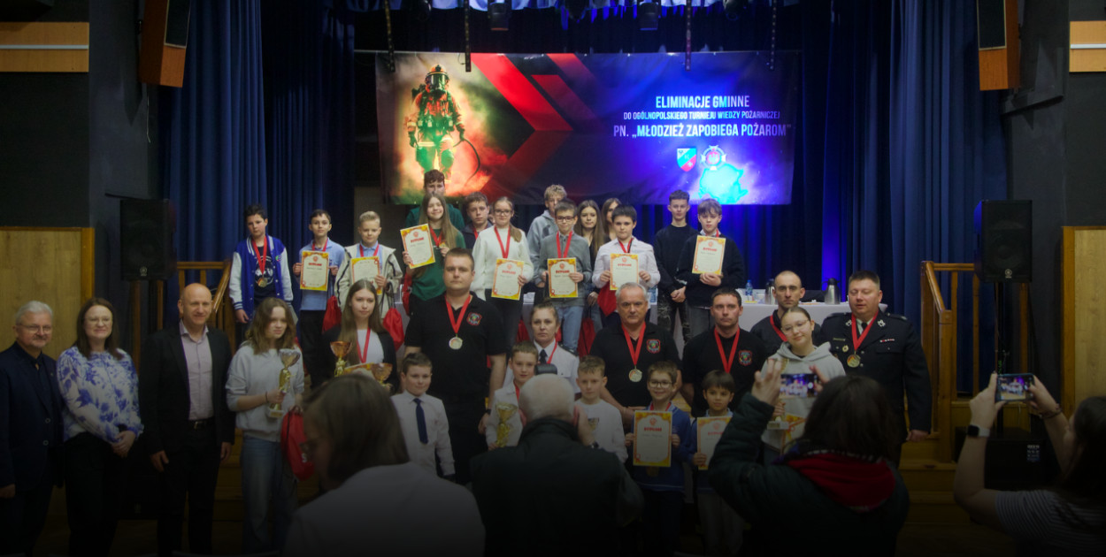 Turniej wiedzy o pożarnictwie w Kobierzycach