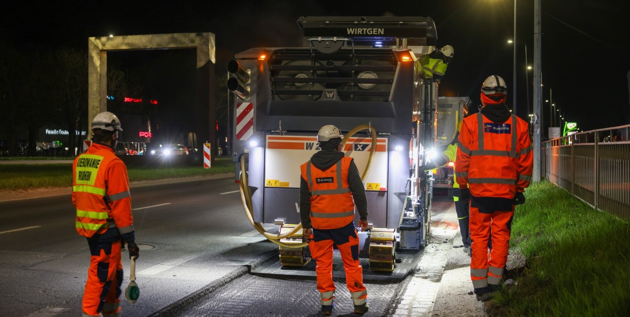 Uwaga, kierowcy. Trwa remont ważnej trasy we Wrocławiu