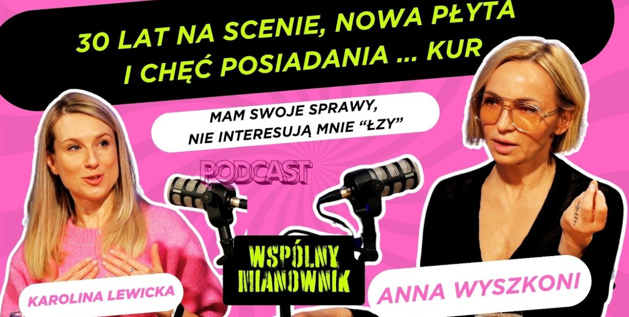 Anna Wyszkoni - 30 lat na scenie / Wspólny Mianownik Podcast